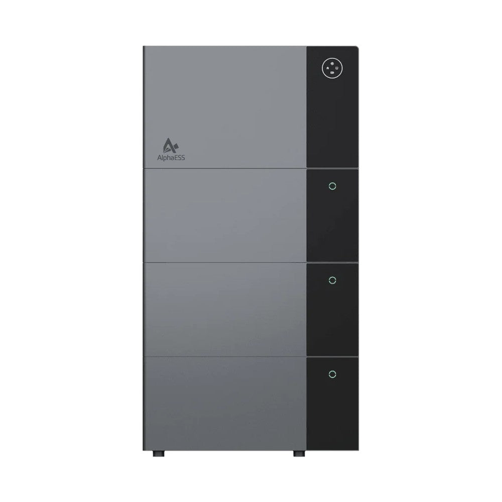 AlphaESS VitaPower 16 kWh: omvormer met vier batterijblokken