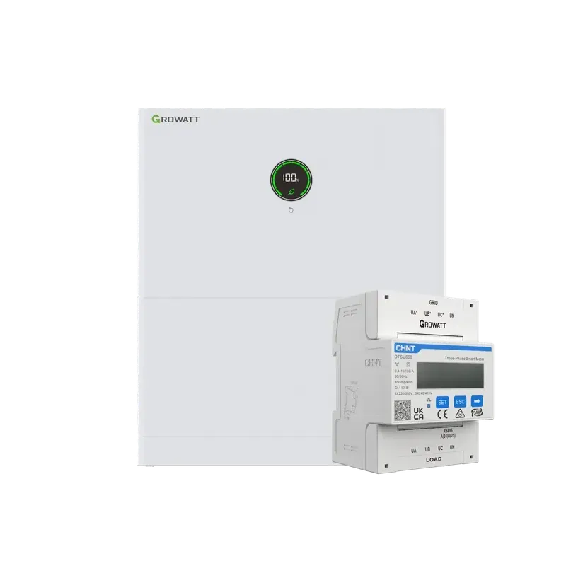 Growatt APX thuisbatterij met hybride omvormer en slimme meter